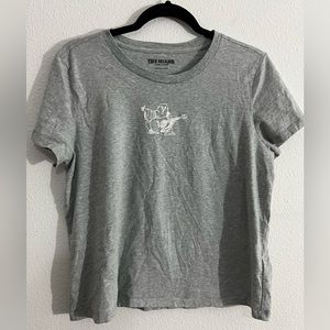 True Religion Crew Neck T-Shirt with logo